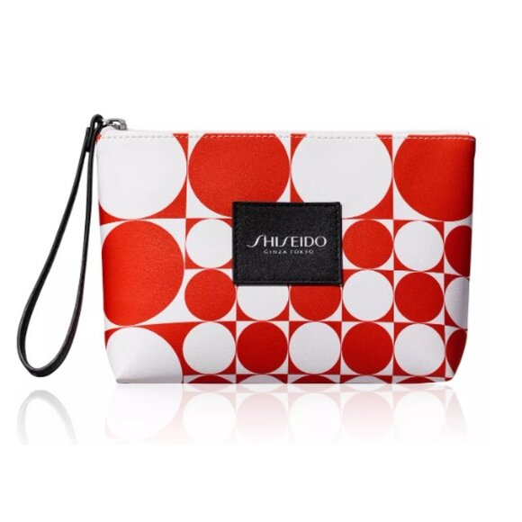 SHISEIDO Skincare Set-Red Dot Pouch,Firm Cream,Ultimune Serum & Eye Mask-7pc-NEW - Picture 11 of 14